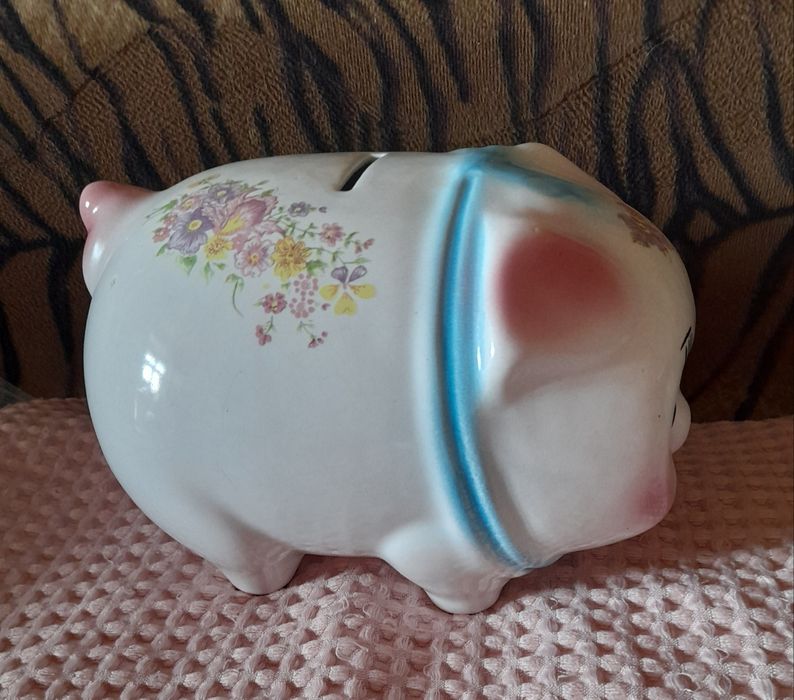Скарбничка-свинки. Порцеляна. Вінтаж. Японія. Привезена з Румунії