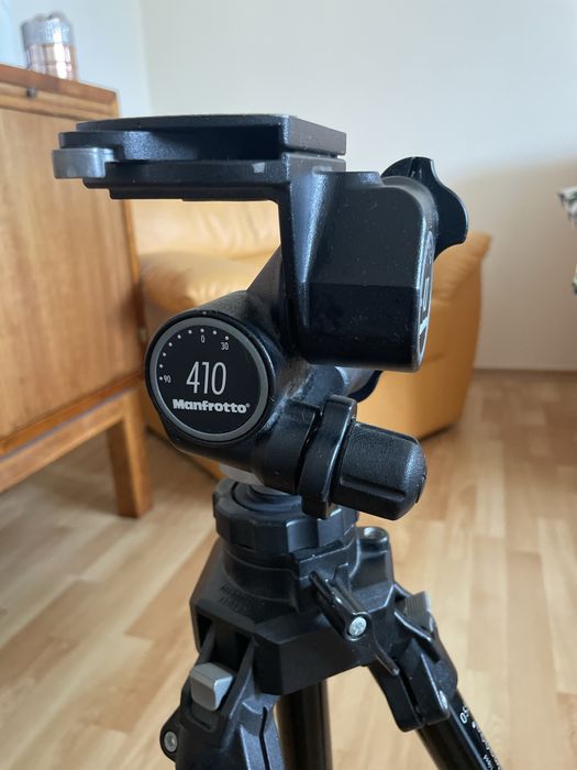 Statyw Manfrotto 055CB + głowica 410