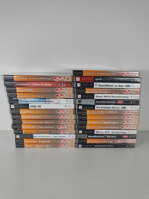 Lote Jogos Playstation Portable PSP