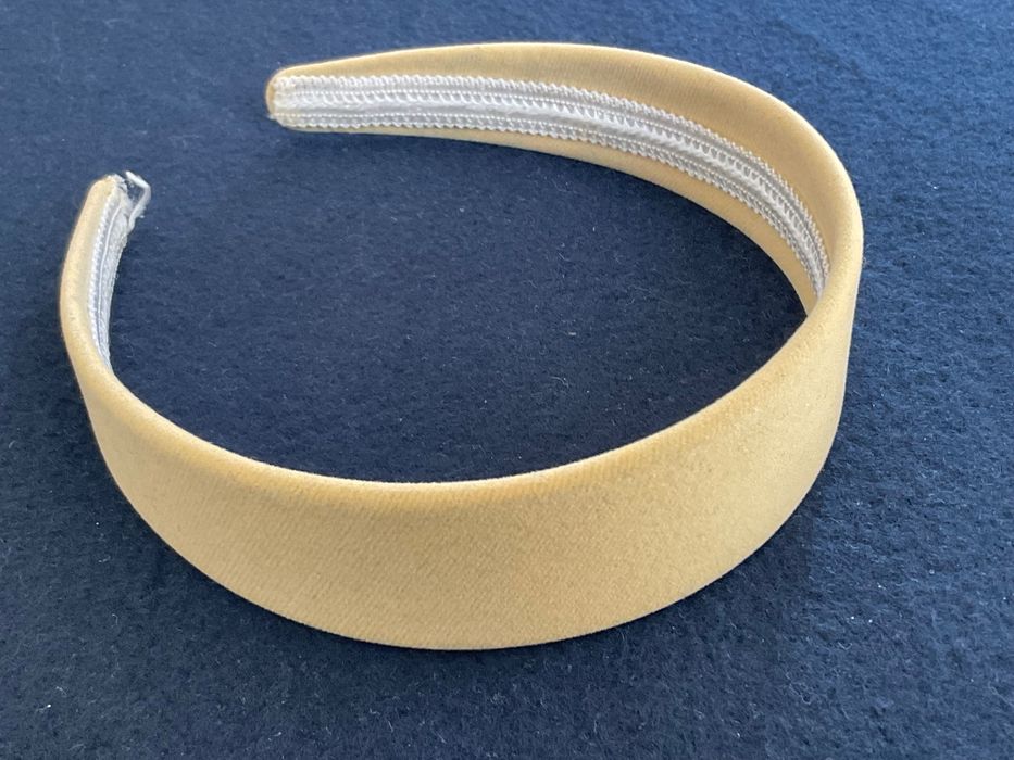 Opaska na włosy beżowa