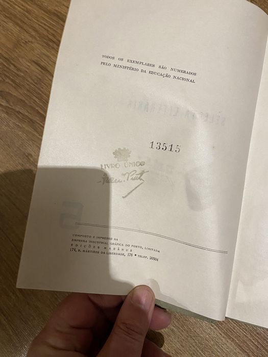 4 manuais eacolares selecta Literaria Anos 60