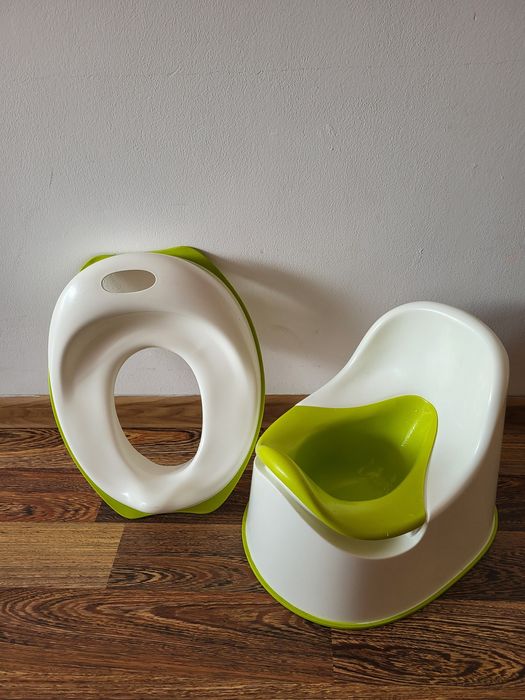 Zestaw IKEA:  nocnik, podkładka na deskę