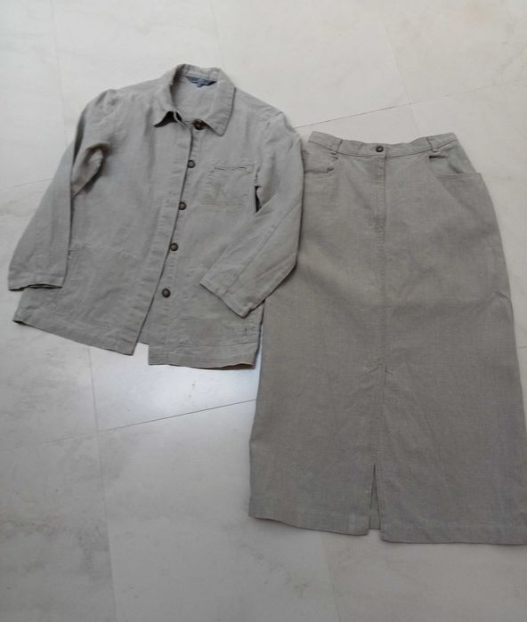 Conjunto saia casaco