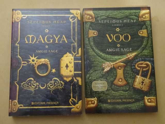 Septimus Heap de Angie Sage - 2 Livros - 1ª Edição