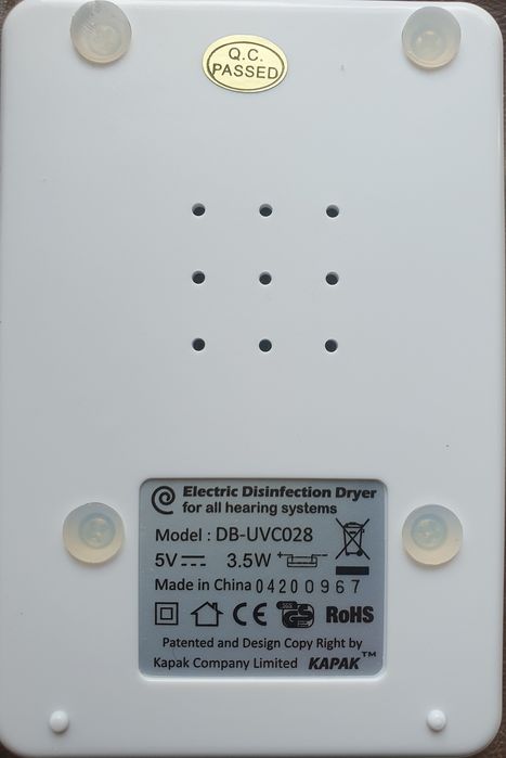Фирменная сушилка для слуховых аппаратов