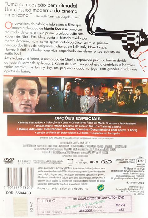 (DVD) Cavaleiros do Asfalto - SCORSESE