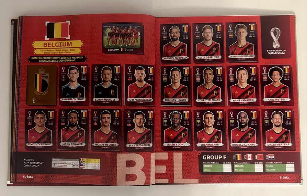 Caderneta Panini FIFA world CUP Qatar 2022 ORYX