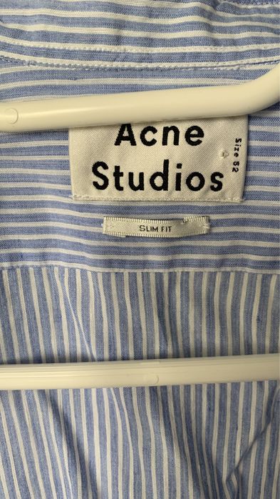 Сорочка Acne studio, льон і коттон