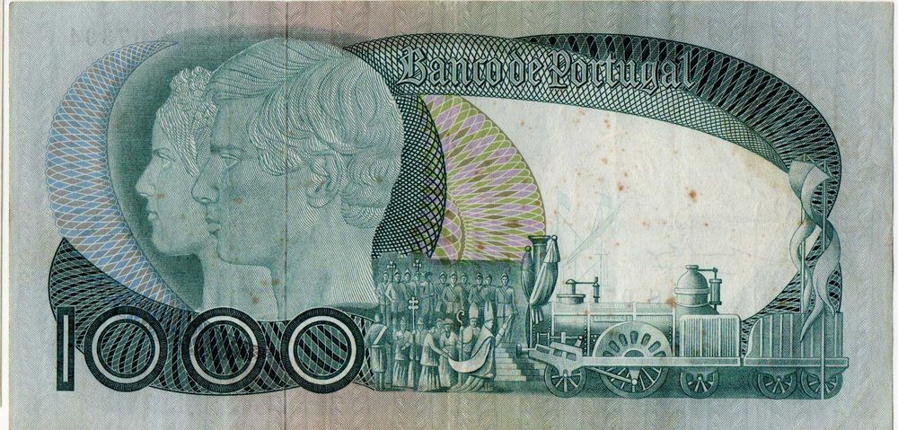 Nota de 1000$00 CH 11 28/5/68