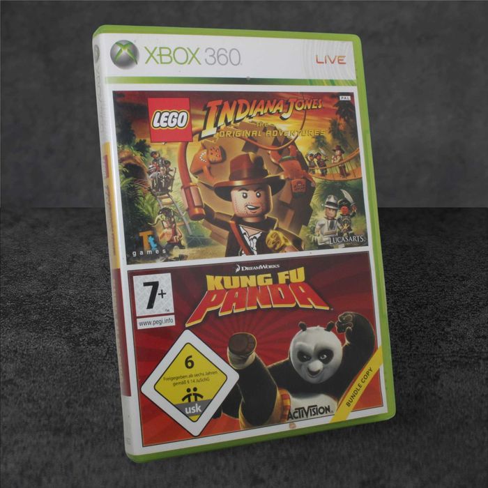 LEGO Indiana Jones + Kung Fu Panda Xbox 360 GameBAZA