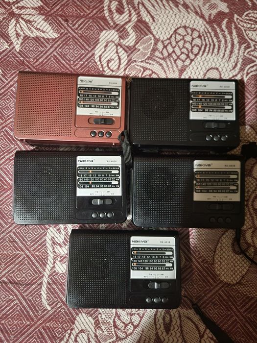 Радіоприймач /Радиоприемник Nakiya RX 6038 із USB і фонариком