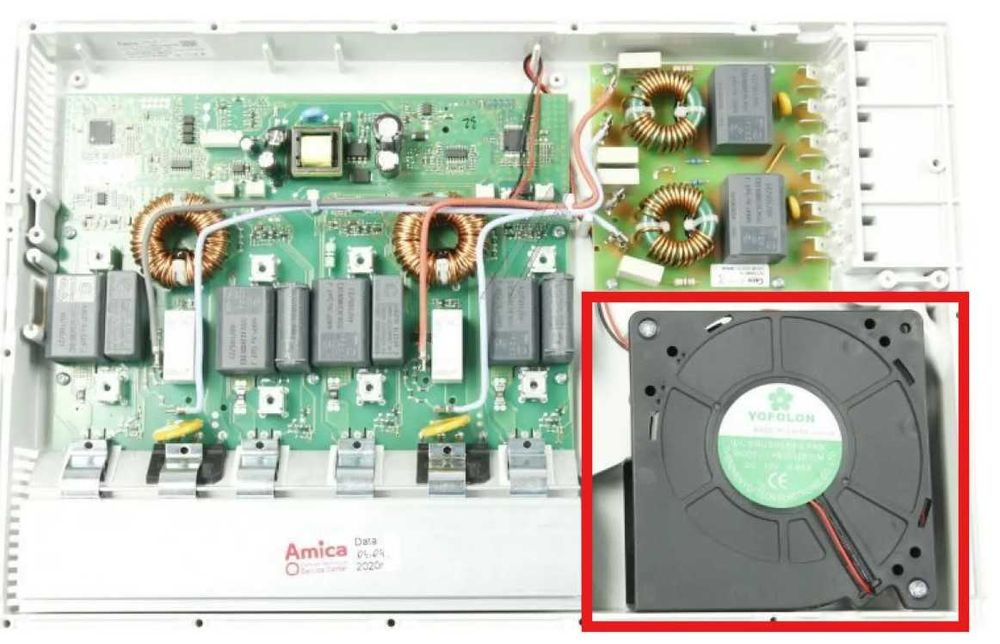 Wentylator YHB1232B12M do płyt indukcyjnych Amica