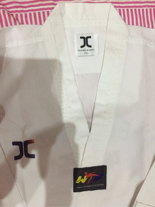 Fato taekwondo crianca  8a12 anos