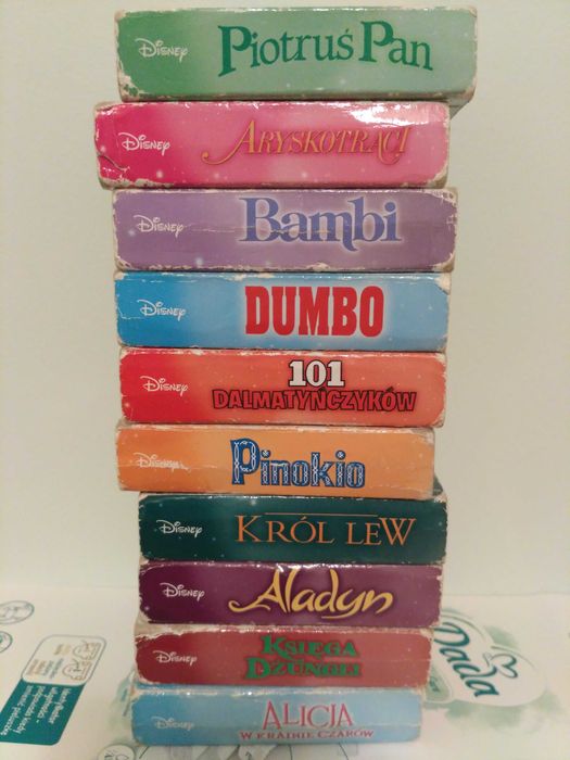 Seria 10 książeczek DISNEYA 10 zł wszystkie