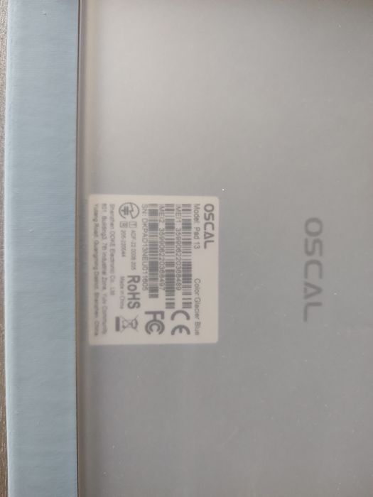 Планшетный компьютер OSCAL Pad 13 8-256 GB? 4G, Dual Sim+ПОДАРОК