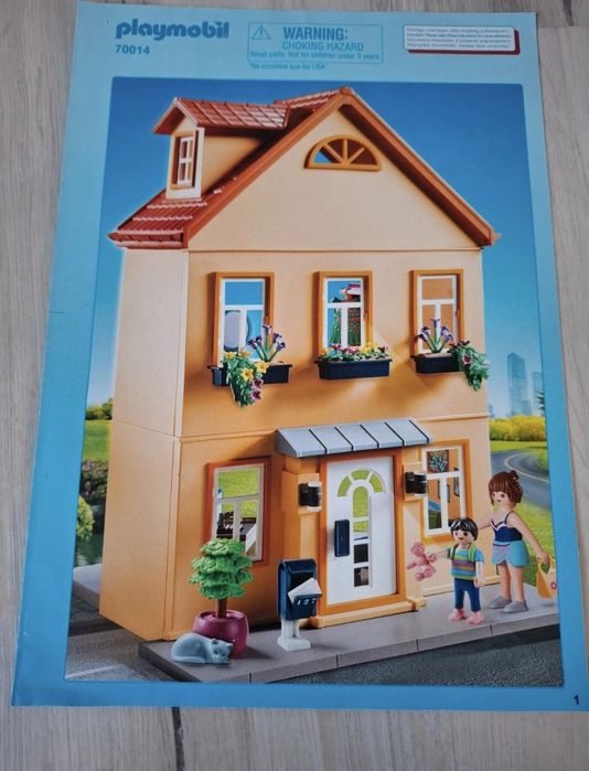 Dom miejski Playmobil - domek - playmobil City Life