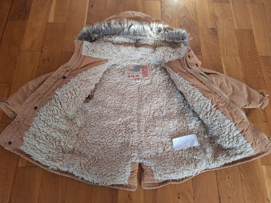 Ciepła kurtka zimowa chłopięca 5.10.15 parka 92