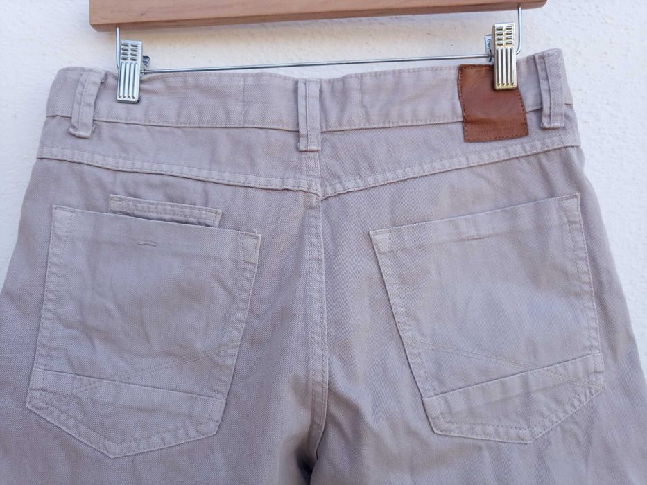 Calções Bege "MO Jeans" Homem