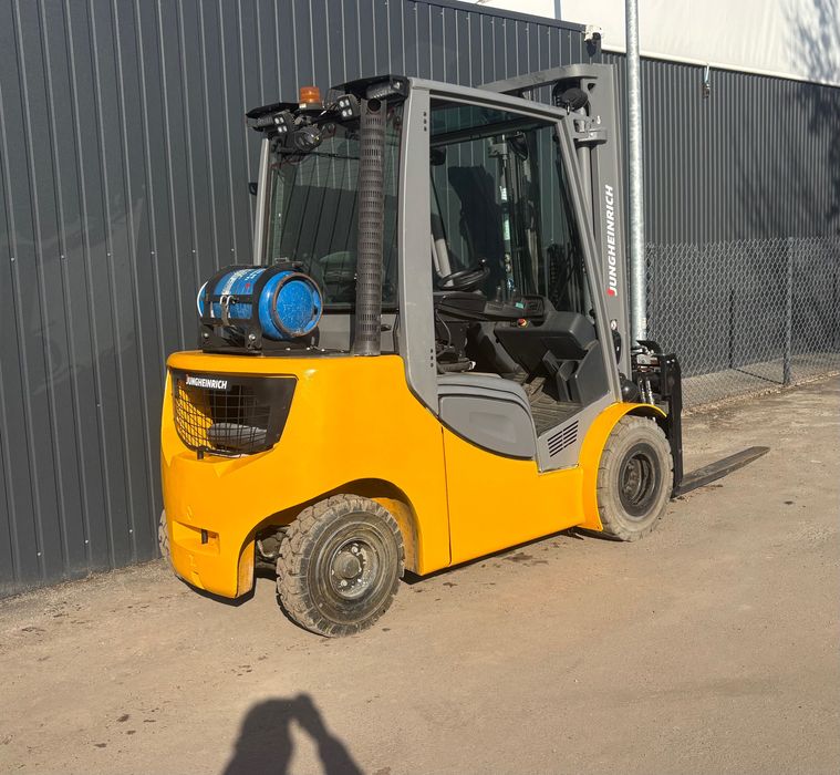 Jungheinrich TFG 430s Hydrostat 2018r 550 cm triplex LPG wózek widłowy