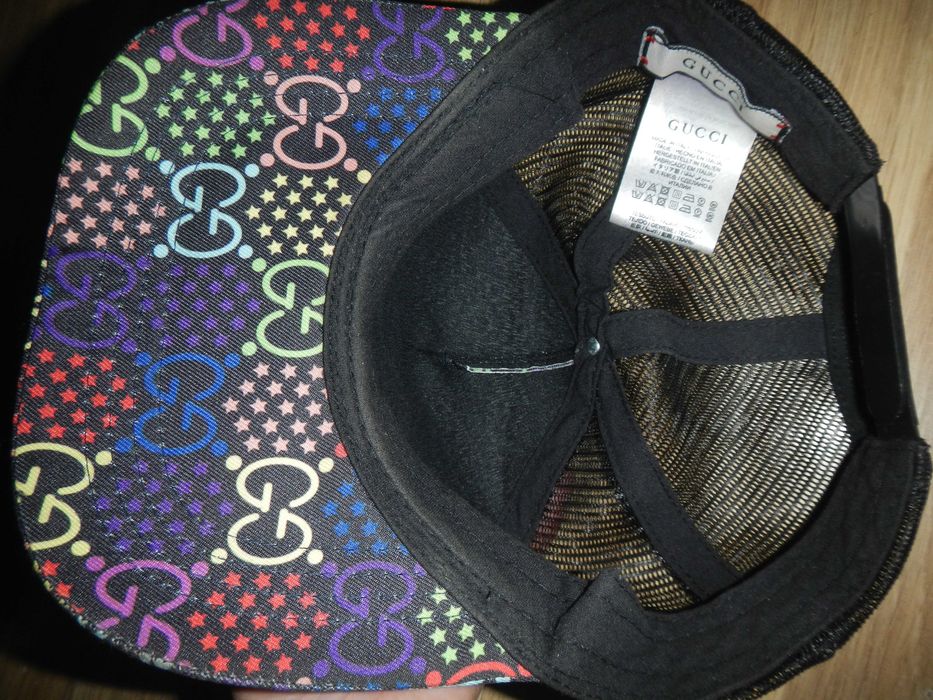 czapeczka vintage psychodelic z daszkiem
