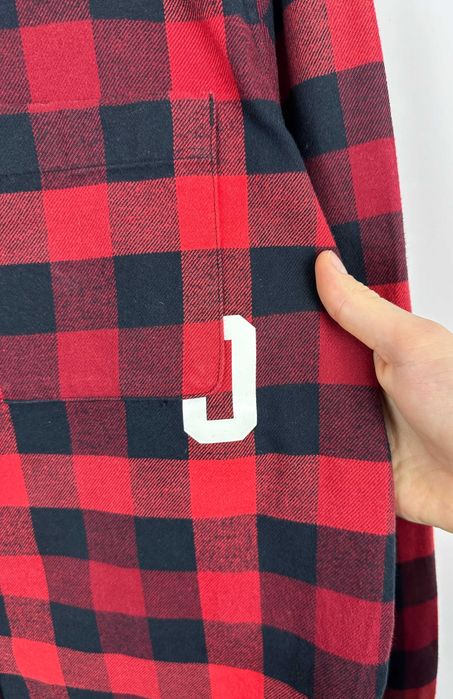 Koszula w kratę OAKLEY męska biurowa casual archive flanelowa L