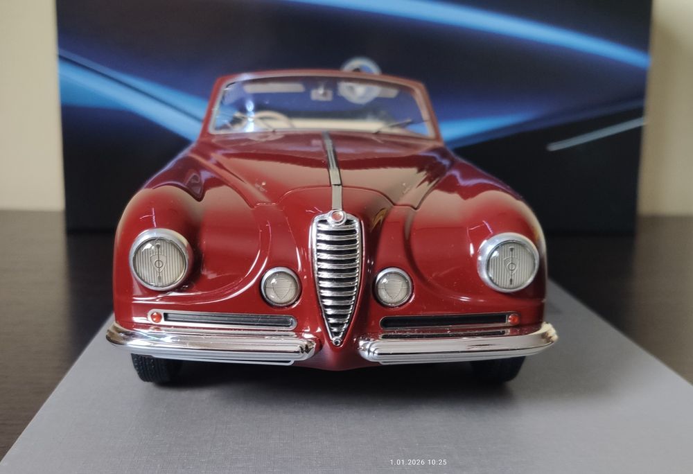 Alfa Romeo 6C 2500 GT Touring 1951 rok 1:18  BBR