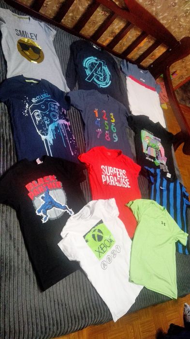 Фирменные футболки 12-13 лет