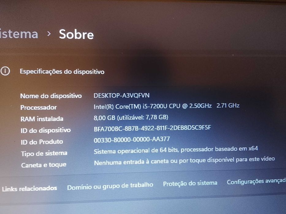 HP ProBook Intel i5 Windows 11 pro