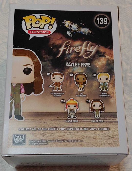 funko pop firefly 139 kaylee frye (dirty)