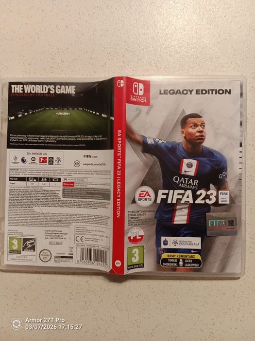 Gra FIFA 23 na  Nintendo Switch