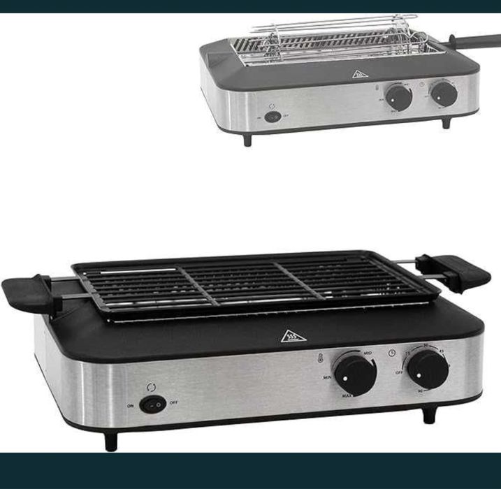 Nowy Grill elektryczny/ kebab/ wielofunkc BBQ MK 240  1600 W