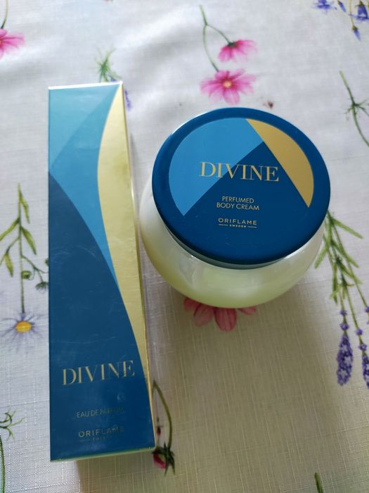 Zestaw woda perfumowana i balsam do ciała divine