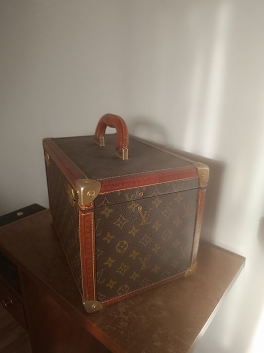 Mala cofre maleta baú Louis Vuitton