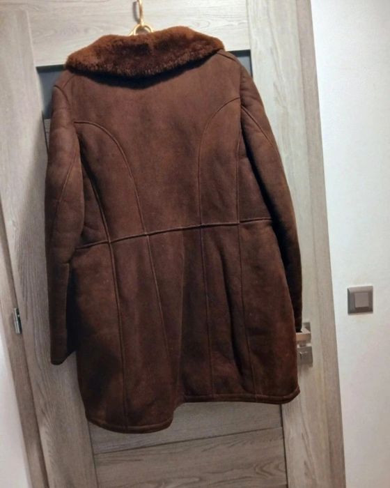 Kożuch ciepły duży