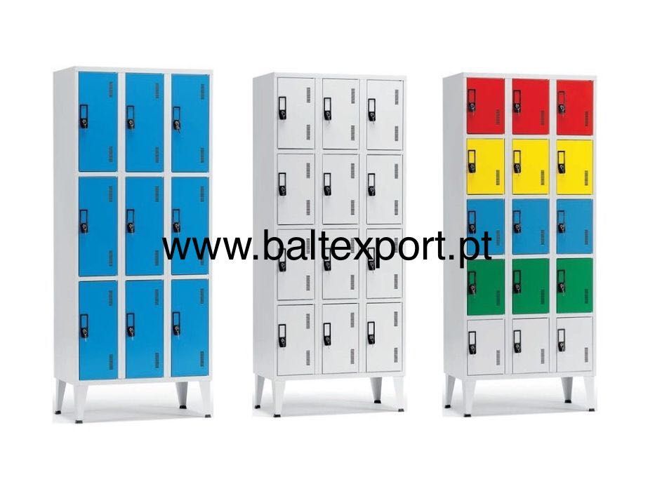 Vestiario Metalico Simples Duplo Triplo Quadruplo Cacifo Portas Novo