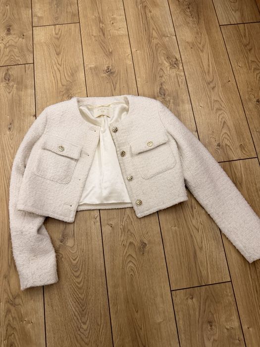 Твідовий жакет zara