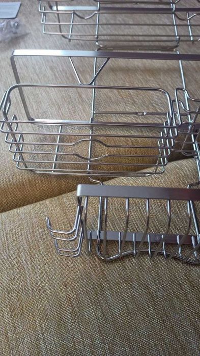 Полиця душова, нержавіюча, тримач для ванної кімнати