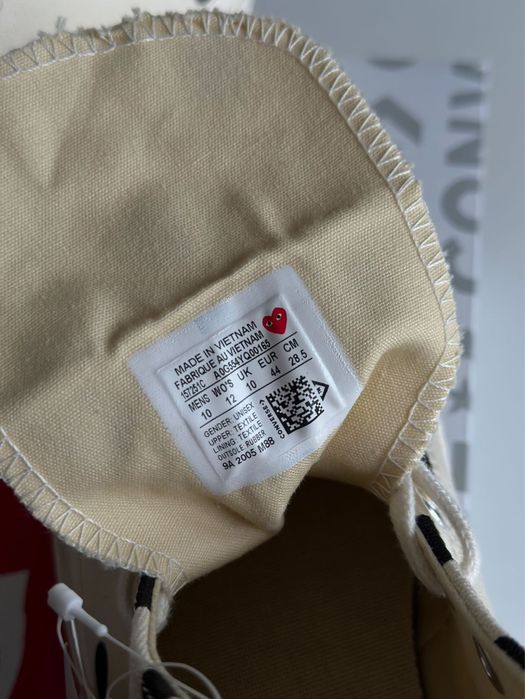 Женские кеды Converse x Comme Des Garcons
