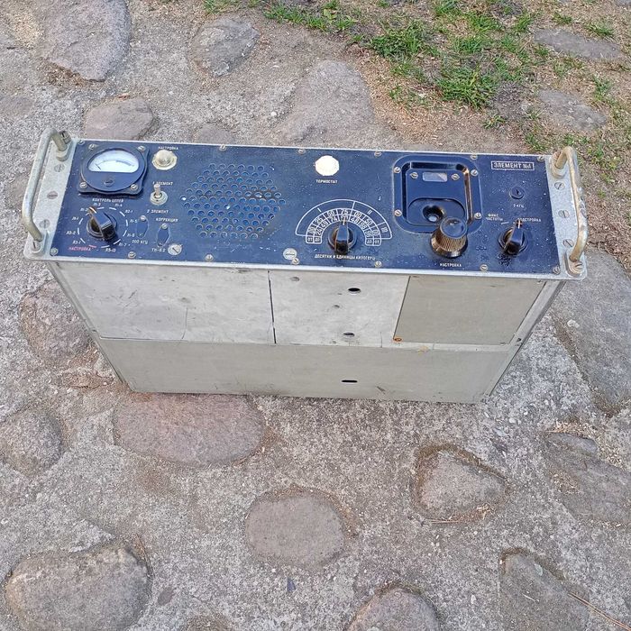 Lampowa radiostacja radziecka ELEMENT Nr1