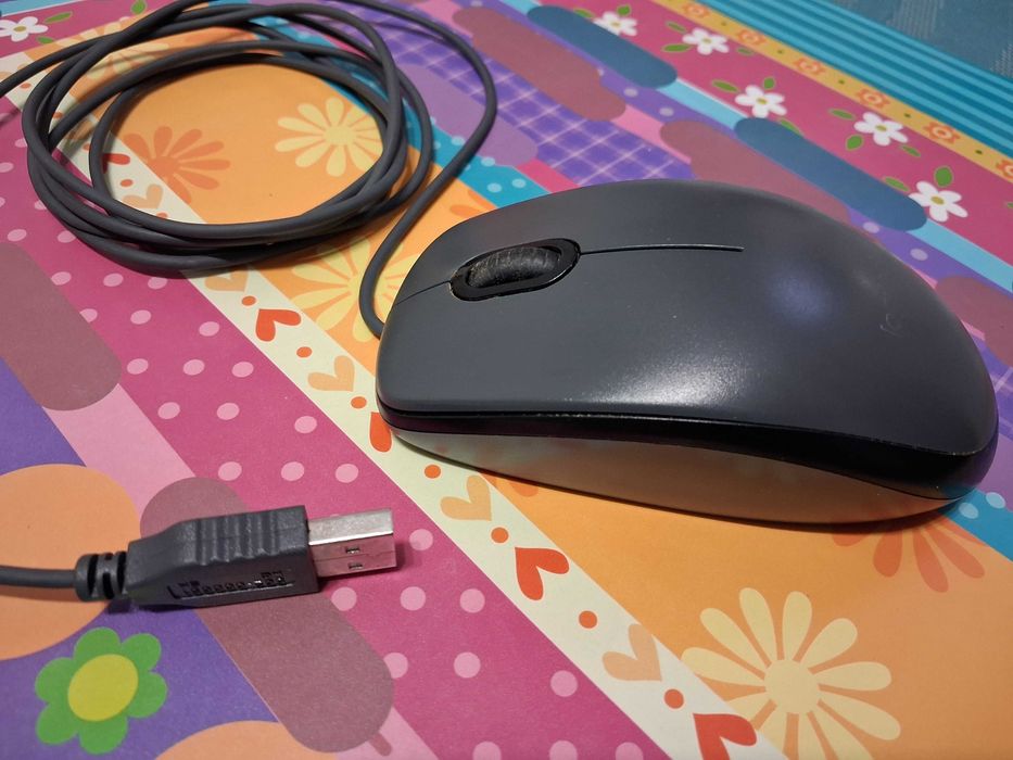 Мишка Logitech M90 USB Black.