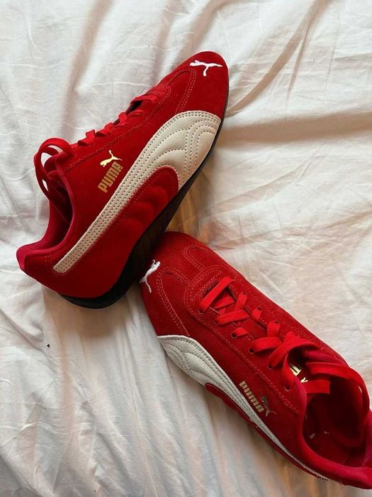 ТОПОВІ - Puma Speedcat Unisex blue + red (сині і червоні)
