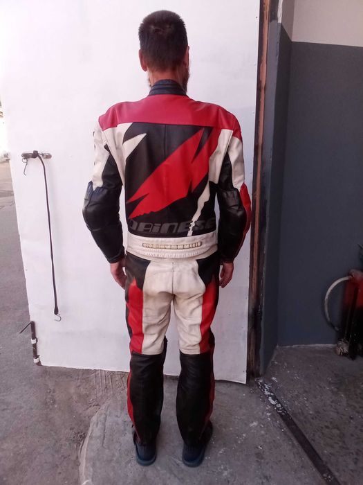 極美品 CABANE de ZUCCA ドッキング テーラード ライダースJKT Мотоэкип раздельный Dainese, кожа 52р. ( куртка+штаны): 3 900 грн