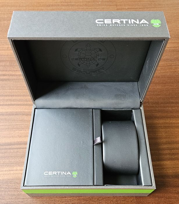 Oryginalne pudełko po zegarku Certina DS (puste)