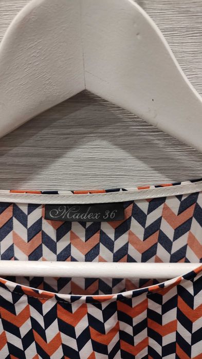 Bluzka damska we wzory kolorowe s/m