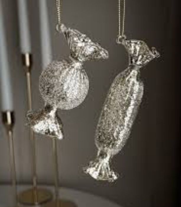 Декор. Скляна цукерка. 12 см. Бренд BonaDi