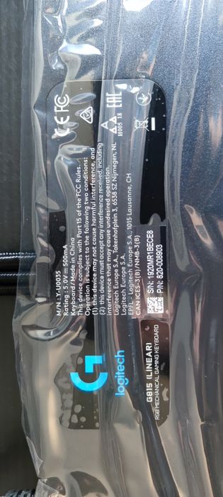Клавіатура дротова ігрова Logitech G815 Lightsync RGB Mechanical GL