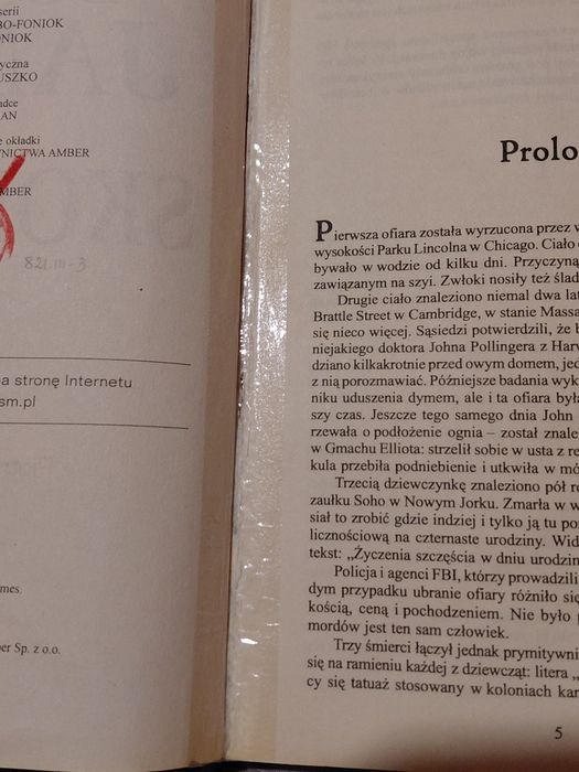 Książka "Skorpion" Donald James
