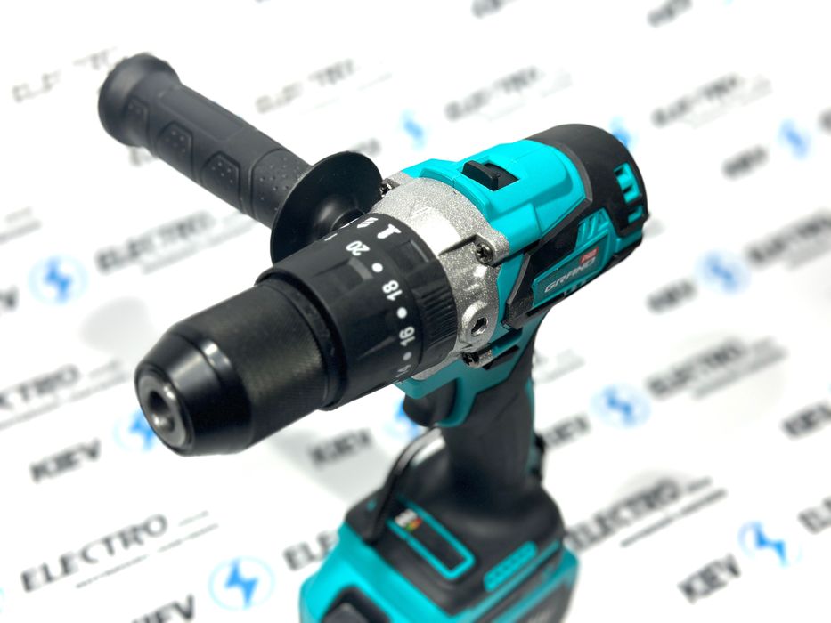 Шуруповерт бесщеточный ударный Grand ДА 20/13UBL 13 патрон (4 ампер)