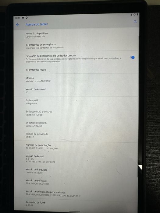 Lenovo tb x306f 2021 (bolsa, capa, teclado e caneta)