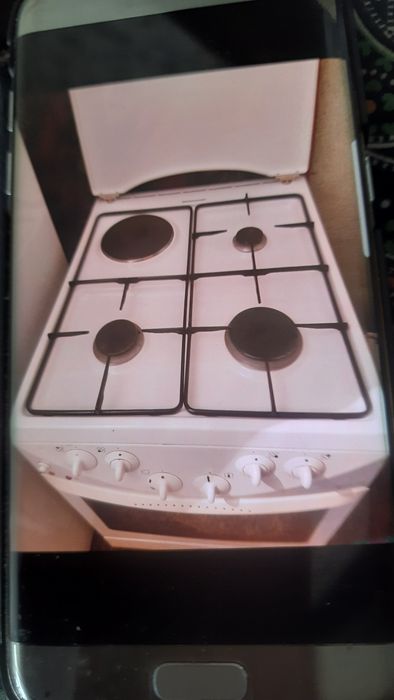 Газовая плита горение